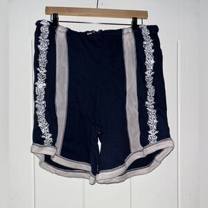 FP Movements By Free People Way To Go Longline Mesh Short Women XL Low Slung NEW